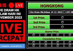 Live Draw Hk Hari Ini Tercepat 2023